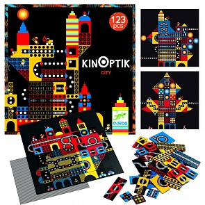 Пазл-аниматор Город с магнитным листом (Djeco, 05610k)